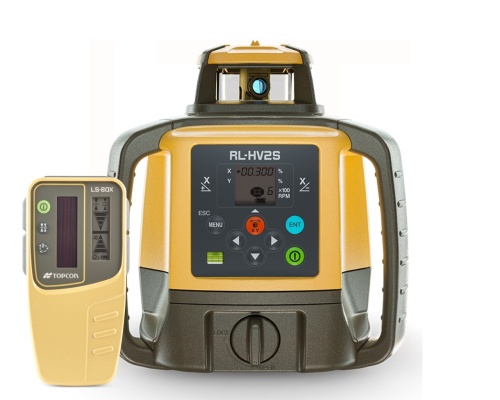 Laser Obrotowy Topcon RL-HV2S + odbiornik LS-80X